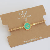 Bracelet seastar turquoise